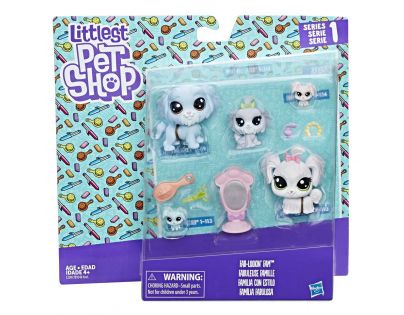 Littlest Pet Shop Rodinné balení zvířátek Módní salón
