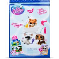 Littlest Pet Shop Salon krásy – sada 3 figurek (jezevčík, siamská kočka, pomeranian) 3