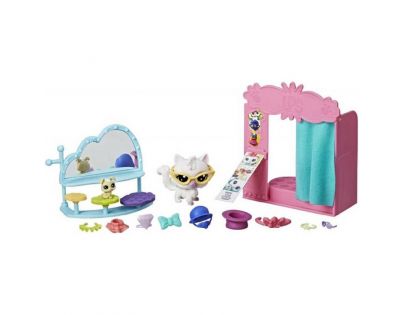 Littlest Pet Shop Tématický set se zvířátkem Flashy Photo Booth