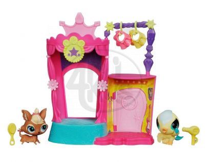 Littlest Pet Shop Útulný domeček se 2 zvířátky