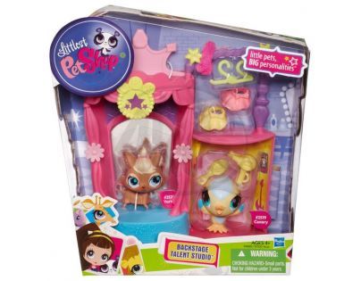 Littlest Pet Shop Útulný domeček se 2 zvířátky