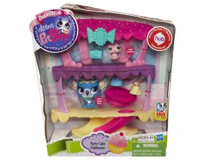 Littlest Pet Shop Útulný domeček se 2 zvířátky