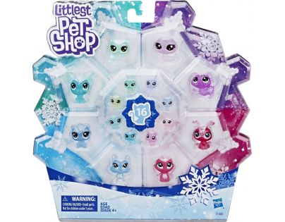 Hasbro Littlest Pet Shop Zvířátka z Ledového království 16 ks