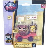 Littlest Pet Shop Zvířátko s kamarádem a vozidlem - B7757 2