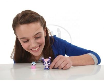 Littlest Pet Shop zvířátka - 3031 Panda 3032 Kuře