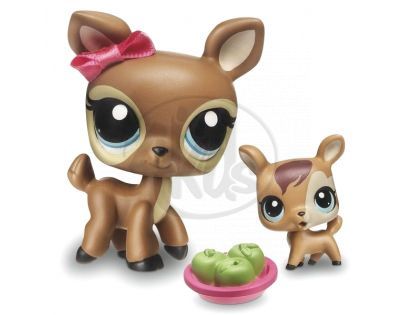 Littlest Pet Shop zvířátka - 3583 Jelen 3584 mládě