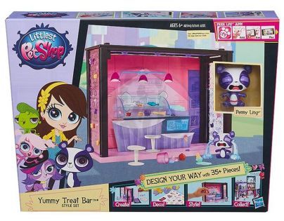 Littlest Pet Shop Zvířátko s domečkem - Bar