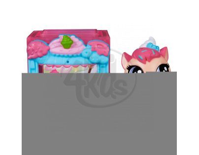 Littlest Pet Shop Zvířátko s mini domečkem - Sugar Sprinkles