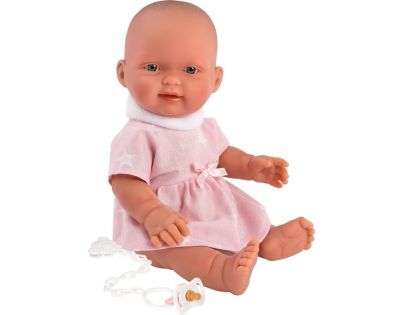Llorens Panenka New Born holčička v růžové dece