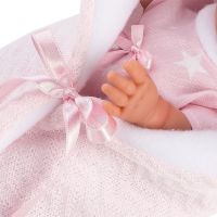 Llorens Panenka New Born holčička v růžové dece 3