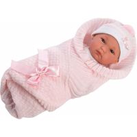Llorens Panenka New Born holčička v bílé čepičce 2