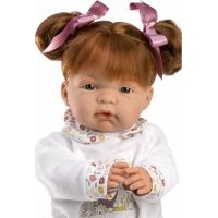 Llorens Joelle realistická panenka s měkkým látkovým tělem 38 cm 3