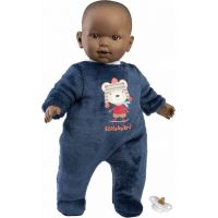 Llorens 14247 Baby Zareb realistická panenka miminko s měkkým látkovým tělem 42 cm