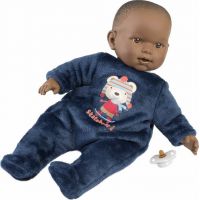 Llorens 14247 Baby Zareb realistická panenka miminko s měkkým látkovým tělem 42 cm 2