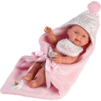 Llorens 26308 holčička panenka miminko s celovinylovým tělem 26 cm 5
