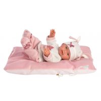 Llorens 26312 New Born holčička realistická panenka miminko s celovinylovým tělem 26 cm 2