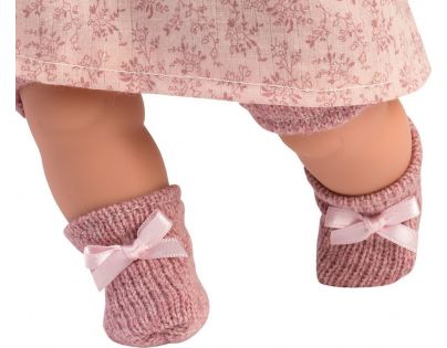 Llorens 33130 Ariana realistická panenka se zvuky a měkkým látkový tělem 33 cm