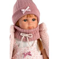 Llorens Nicole realistická panenka s měkkým látkovým tělem 35 cm 3