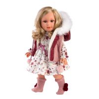 Llorens 54037 Lucia realistická panenka s měkkým látkovým tělem 40 cm