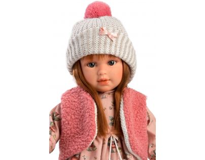Llorens 54039 Sofia realistická panenka s měkkým látkovým tělem 40 cm