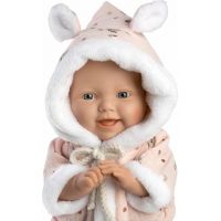 Llorens 63302 Little baby realistická panenka miminko s měkkým látkovým tělem 32 cm 3