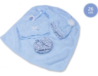 Llorens M26-293 obleček pro panenku miminko New born velikosti 26 cm