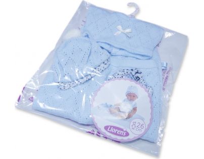 Llorens M26-293 obleček pro panenku miminko New born velikosti 26 cm