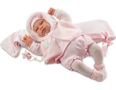 Llorens Obleček pro panenku miminko New Born velikosti 43-44 cm