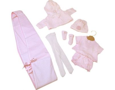 Llorens Obleček pro panenku miminko New Born velikosti 43-44 cm