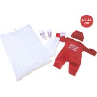 Llorens M844-54 obleček pro panenku miminko New born velikosti 43-44 cm 2