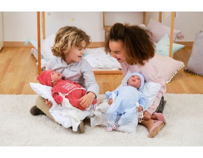 Llorens M844-54 obleček pro panenku miminko New born velikosti 43-44 cm