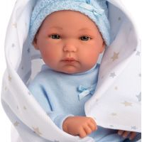 Llorens Panenka New Born chlapeček v modré čepici 5