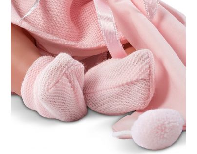 Llorens panenka New Born holčička v kabátku