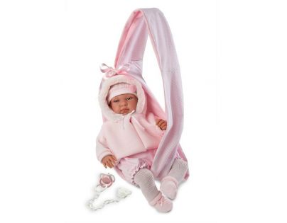 Llorens panenka New Born s doplňky 84422