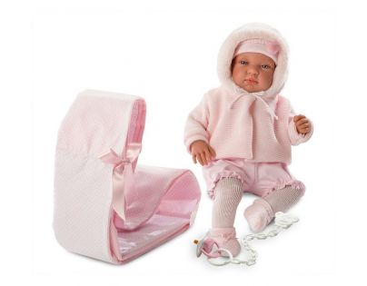 Llorens panenka New Born s doplňky 84422