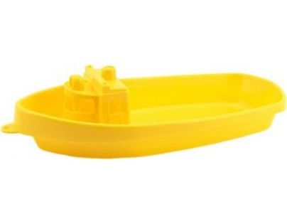 Loď do vody plastová 38 cm žlutá