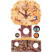 Londji Puzzle oboustranné Strom 20 dílků 2