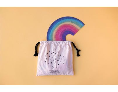 Londji Puzzle oboustranné Jednorožcovy narozeniny 30 dílků