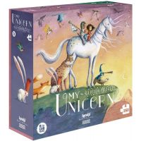 Londji Puzzle třpytivé Unicorn 350 dílků 2