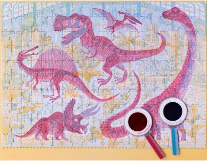 Londji Puzzle velké Svět dinosaurů 200 dílků
