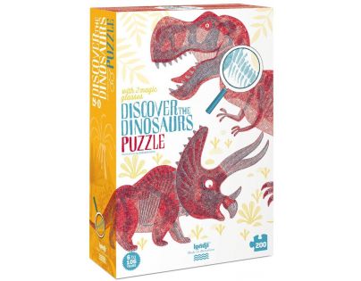 Londji Puzzle velké Svět dinosaurů 200 dílků