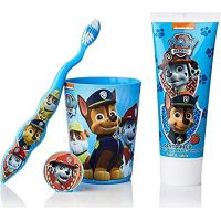 Lorenay Paw Patrol set dentální hygieny se zubním kartáčkem, zubní pastou a skleničkou chlapecký 3