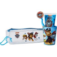 Lorenay Paw Patrol set dentální hygieny se zubním kartáčkem, zubní pastou a skleničkou chlapecký 2