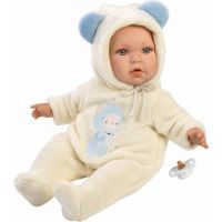 Llorens 14207 Baby Enzo realistická panenka miminko s měkkým látkovým tělem 42 cm - Poškozený obal 2