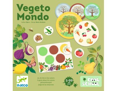 Loto hra Cool School Vegeto Mondo