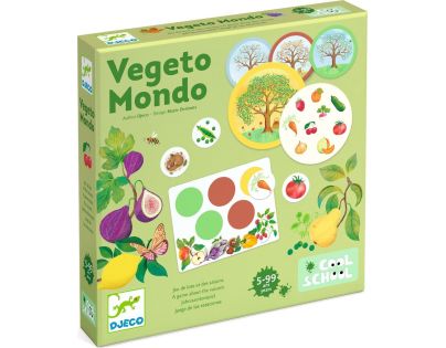 Loto hra Cool School Vegeto Mondo