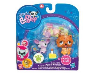 Littlest Pet Shop 28302_25881 - Sběratelská zvířátka - Tygr a medvěd