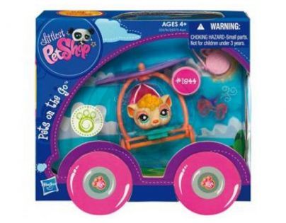 LPS - Zvířátka s dopravním prostředkem Hasbro 25573
