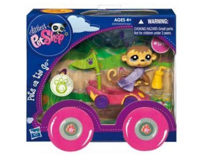LPS - Zvířátka s dopravním prostředkem Hasbro 25573