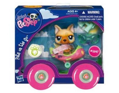 LPS - Zvířátka s dopravním prostředkem Hasbro 25573